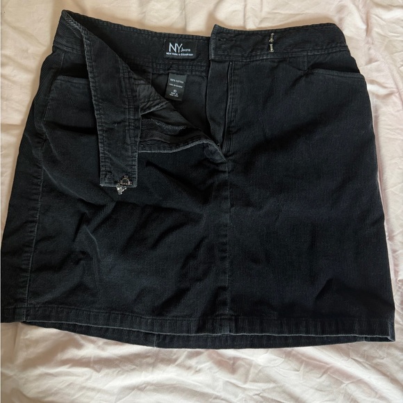 New York & Company Dresses & Skirts - New York & Company Black Corduroy Skirt